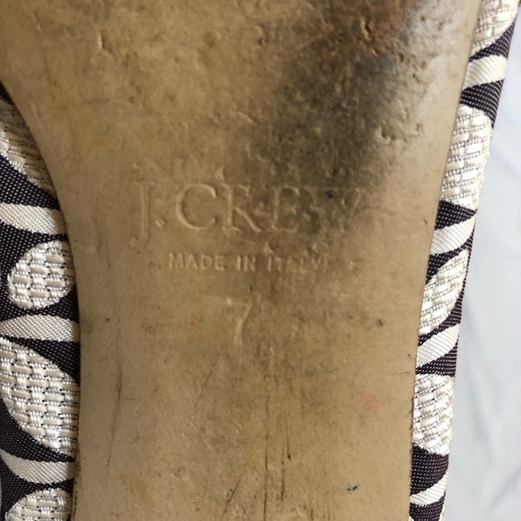 J Crew Printed Ballet Flats 7 - Picture 8 of 8